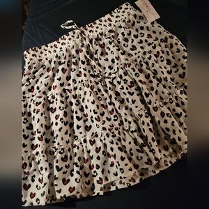 Cute light flowing mini skirt